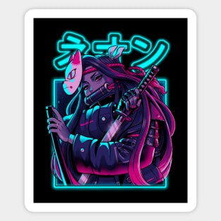 Neon Slayer Magnet